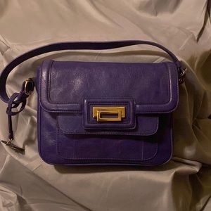 Liz Claiborne Purple Shoulder Bag